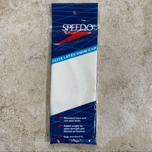 Speedo swim cap silicone water sport